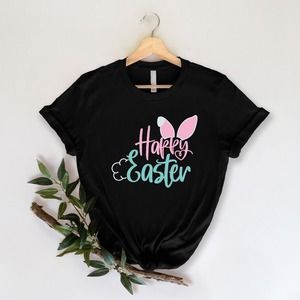 Happy Easter Shirt, Easter Shirt, Cute Easter Shirt, Easter Bunny Shirt